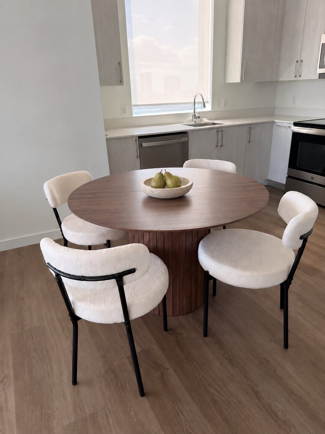 Mesas de comedor redondas en Miami